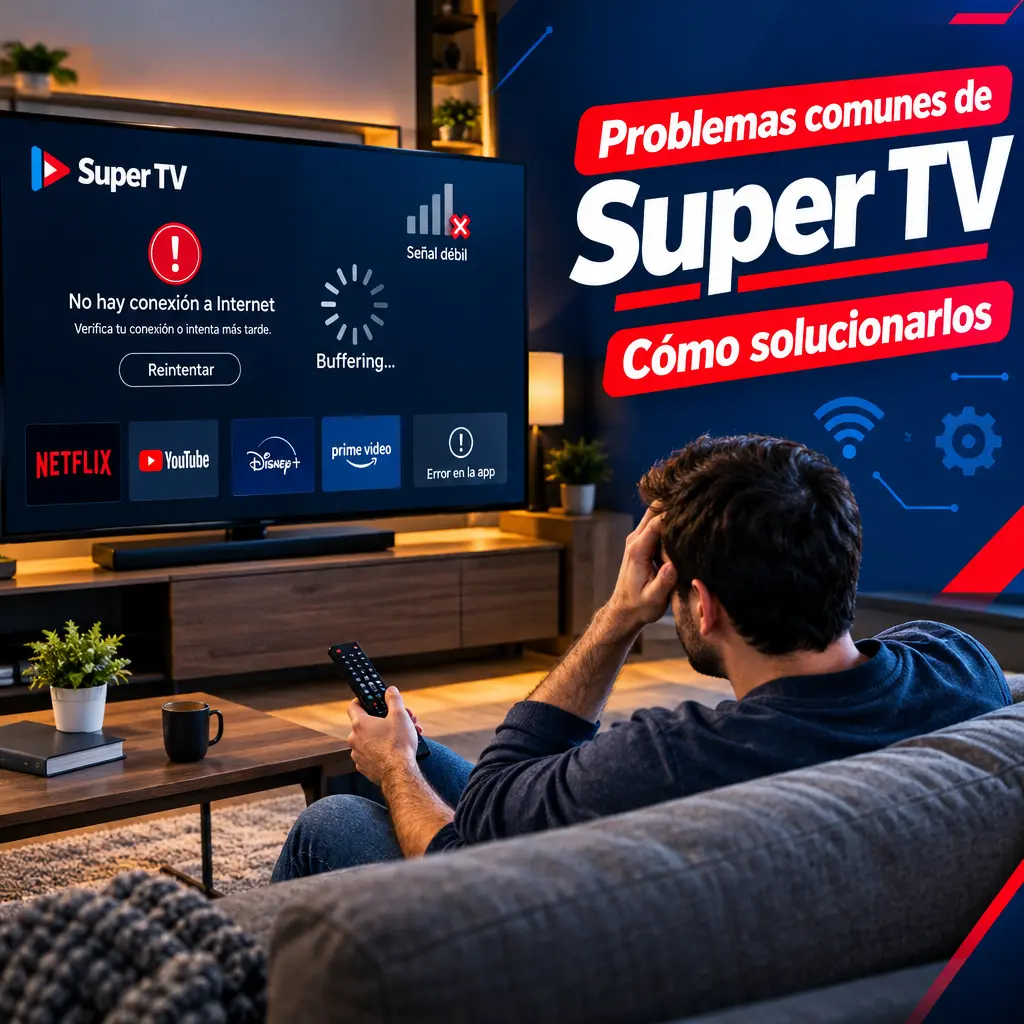 Problemas comunes de Super TV y cómo solucionarlos